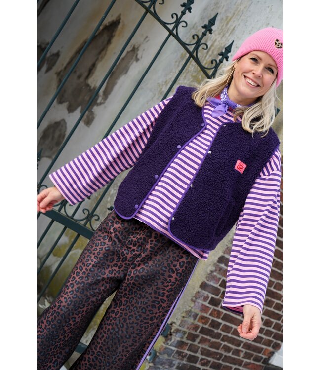 TEDDY GILET AMOUR PAARS