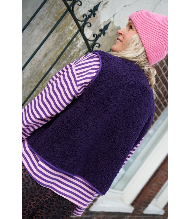 TEDDY GILET AMOUR PAARS