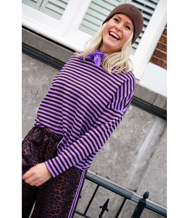 STREEP TOP KIM PAARS BRUIN