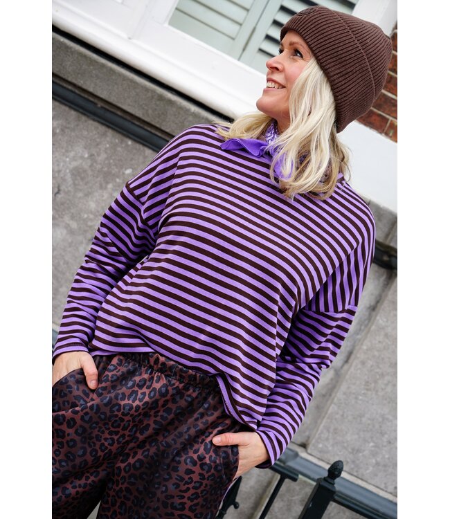 STREEP TOP KIM PAARS BRUIN