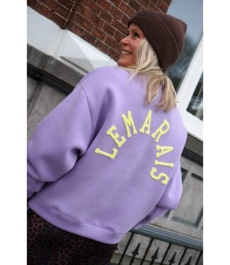 SWEATER LE MARAIS LILA