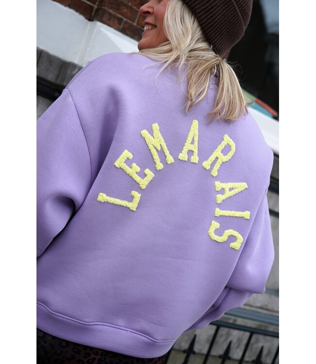 SWEATER LE MARAIS LILA