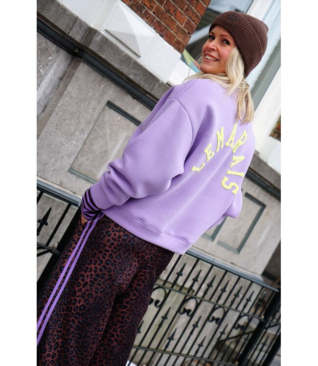 SWEATER LE MARAIS LILA