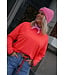 STREEP TOP KIM ROZE ORANJE