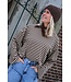 STREEP TOP SAAR BRUIN BEIGE