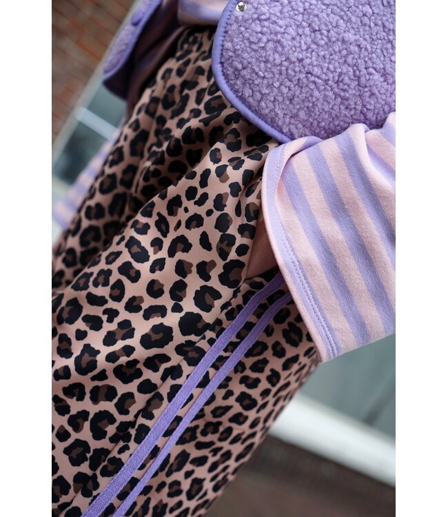 LEOPARD BROEK NOA LILA