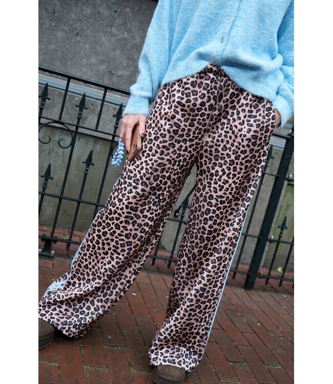 LEOPARD BROEK NOA BLAUW