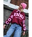 SWEATER COPENHAGEN BRUGUNDY ROZE
