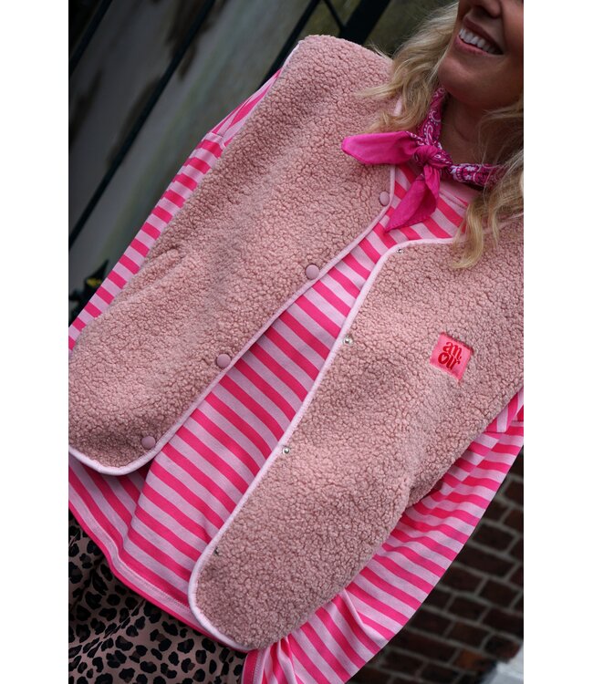 TEDDY GILET AMOUR ZACHTROZE