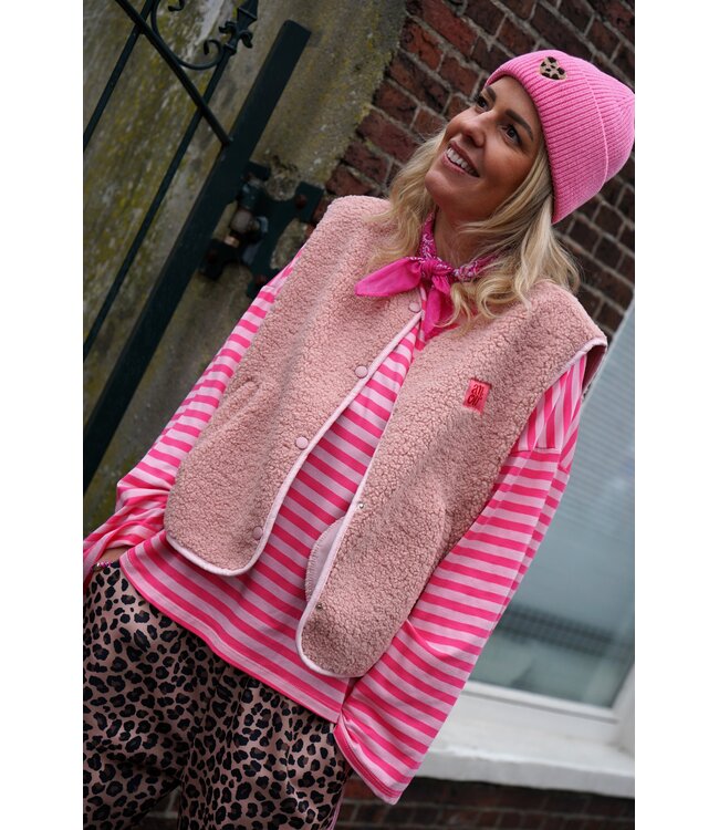 TEDDY GILET AMOUR ZACHTROZE