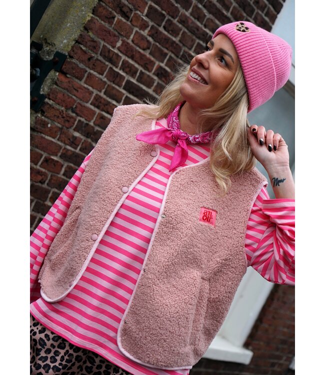 TEDDY GILET AMOUR ZACHTROZE