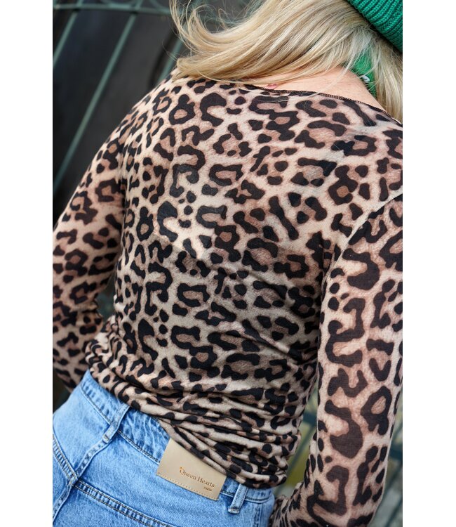 LEOPARD TOP BEIGE