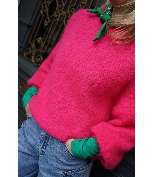 TRUI MOHAIR FUCHSIA