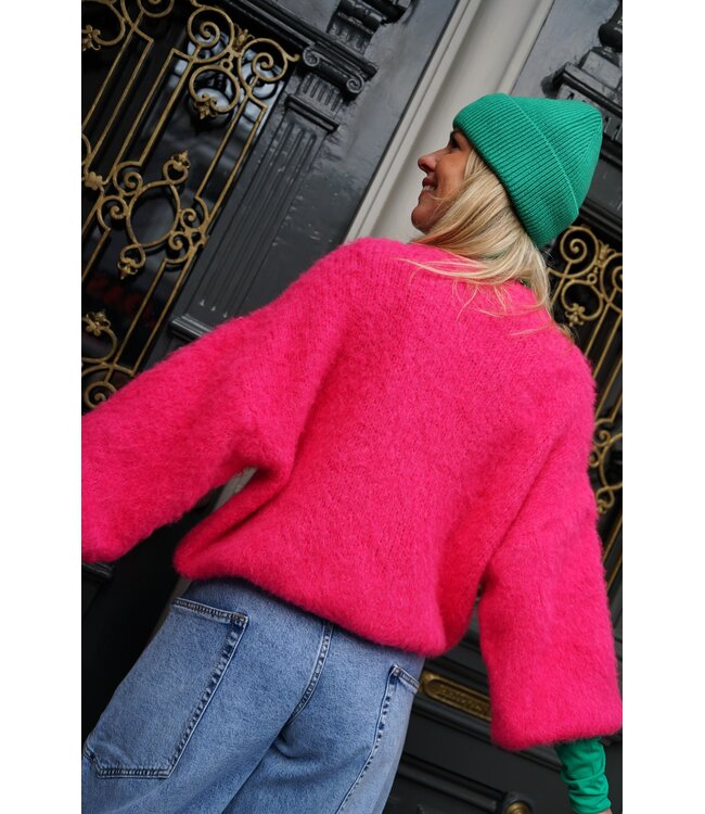 TRUI MOHAIR FUCHSIA