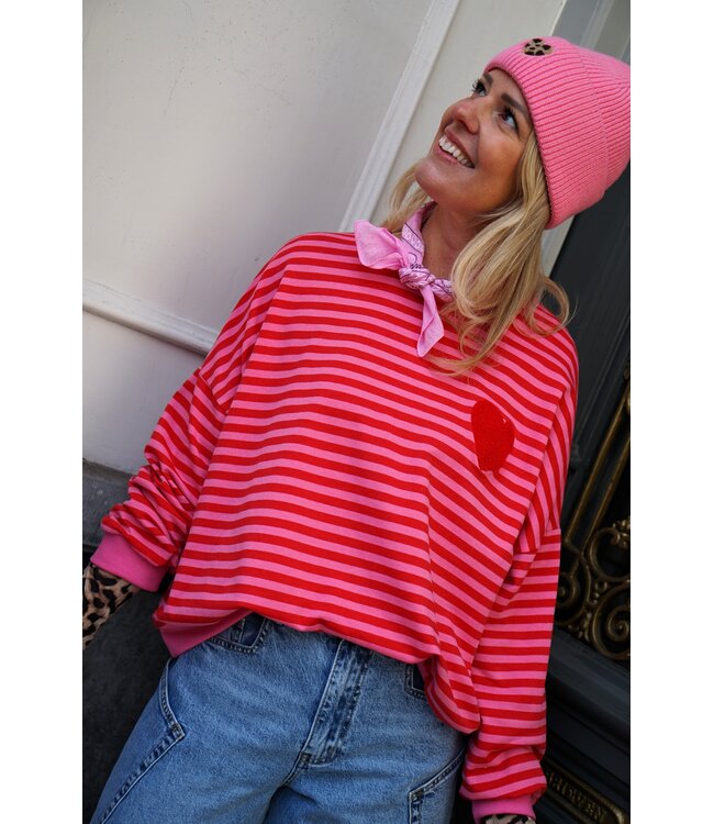 STREEP TOP HART  ROOD ROZE