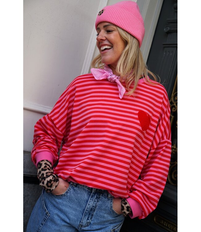 STREEP TOP HART  ROOD ROZE