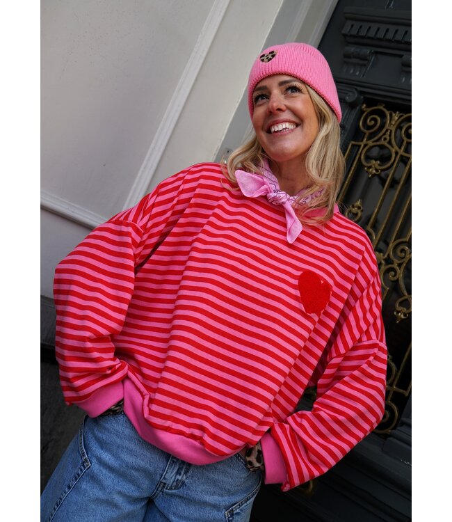 STREEP TOP HART  ROOD ROZE