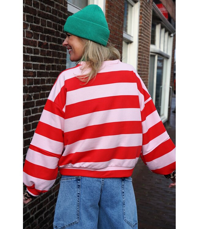 STREEP SWEATER LOVER ROOD ROZE