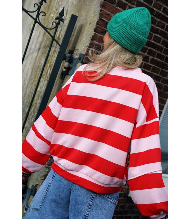 STREEP SWEATER LOVER ROOD ROZE