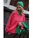 STREEP TOP LIV ROOD ROZE