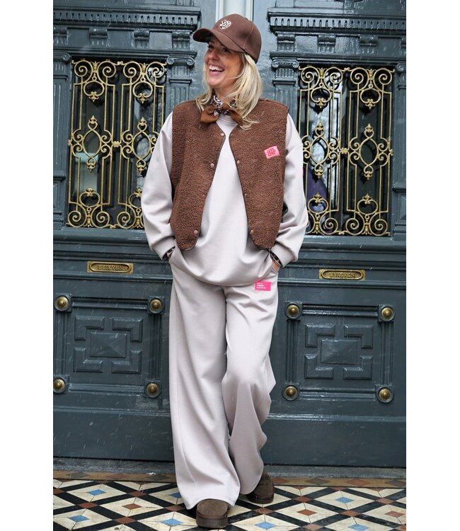 CO-ORD SET SAM TAUPE