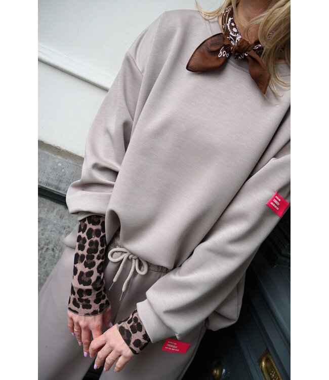 CO-ORD SET SAM TAUPE