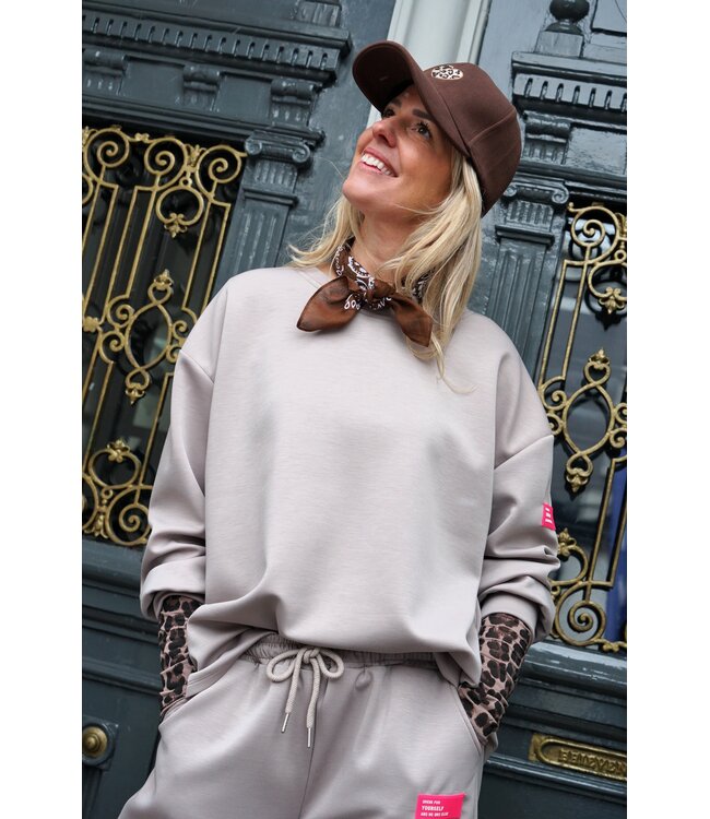 CO-ORD SET SAM TAUPE