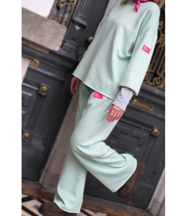 CO-ORD SET SAM MINTGROEN