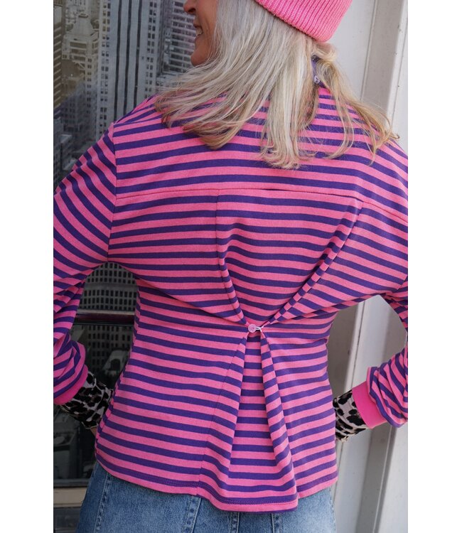 STREEP TOP RIV ROZE PAARS