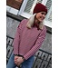 STREEP TOP KIM ROZE BURGUNDY