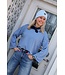 STREEP TOP FIEN BLAUW