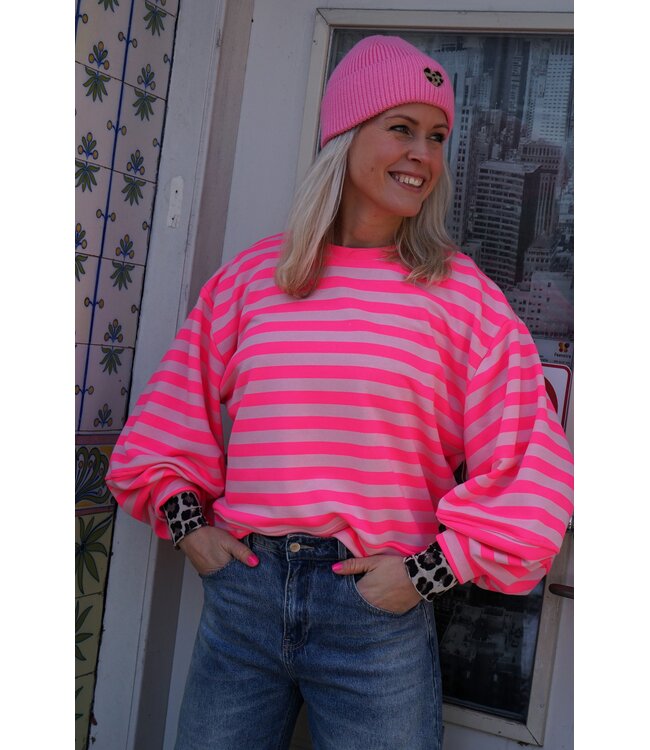 STREEP SWEATER FAY FUCHSIA ROZE