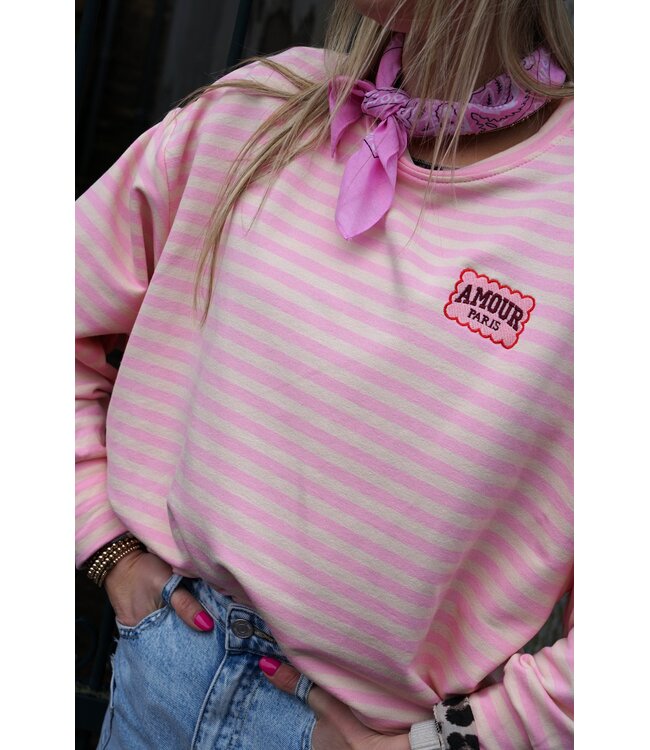 STREEP TOP AMOUR ZACHTROZE