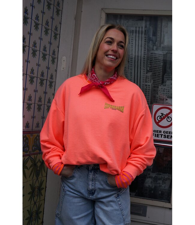 SWEATER COPENHAGEN ORANJE