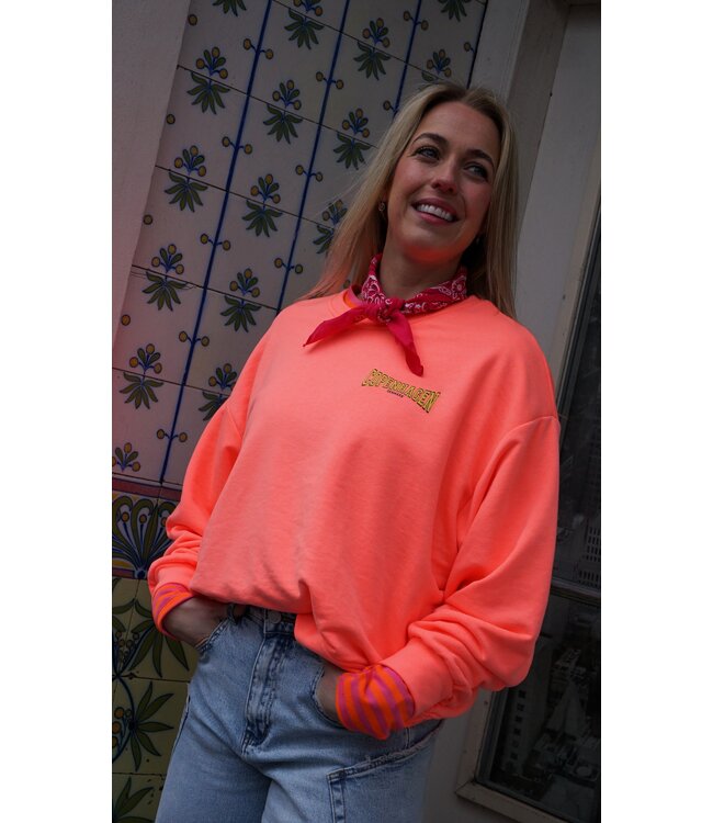 SWEATER COPENHAGEN ORANJE