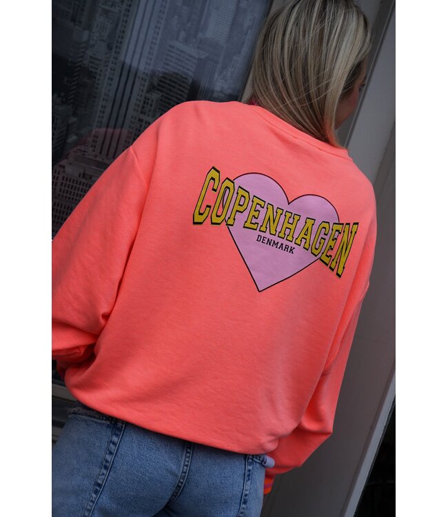 SWEATER COPENHAGEN ORANJE