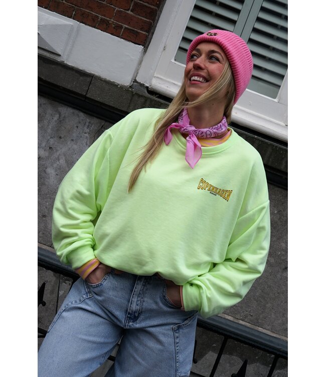 SWEATER COPENHAGEN GROEN