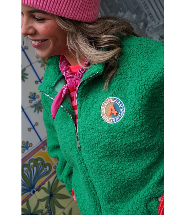 TEDDY BOMBER JACK GROEN