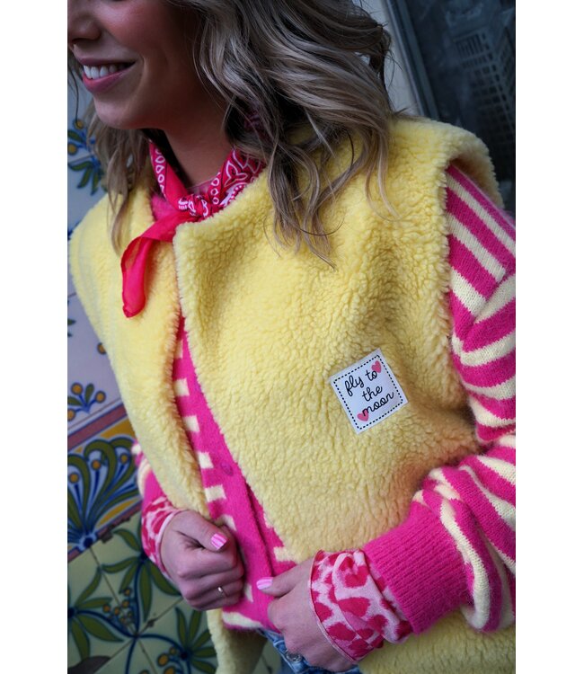 TEDDY GILET ISA TO THE MOON GEEL