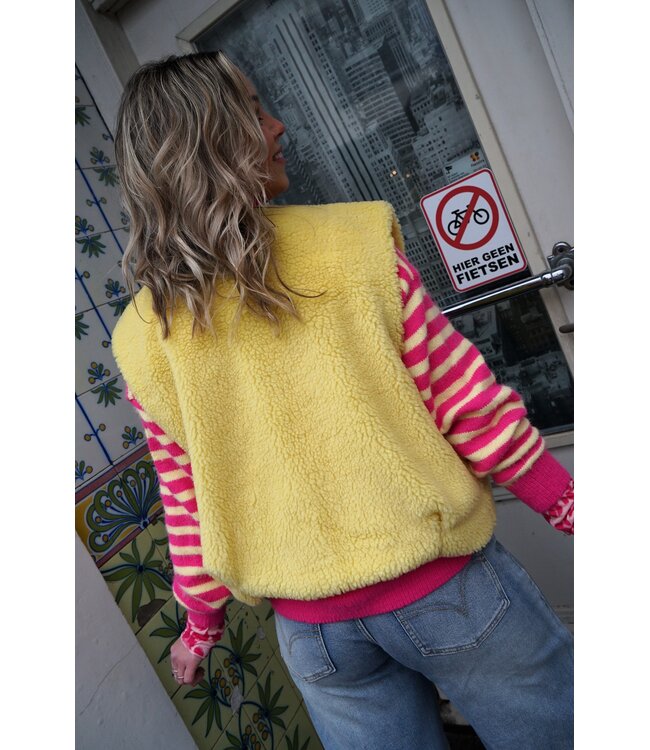 TEDDY GILET ISA TO THE MOON GEEL