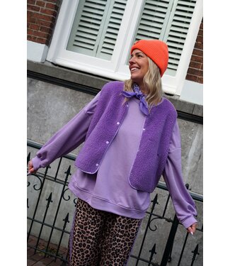 TEDDY GILET AMOUR PAARS