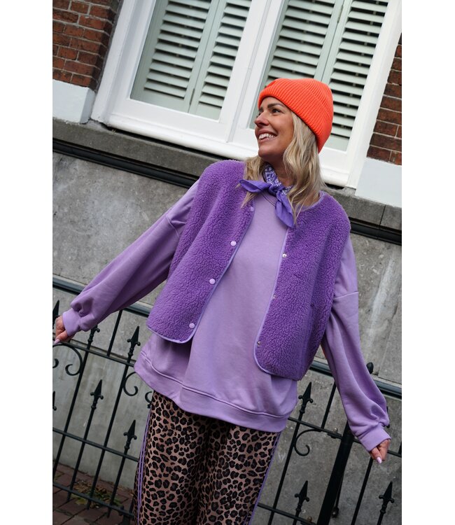 TEDDY GILET AMOUR PAARS