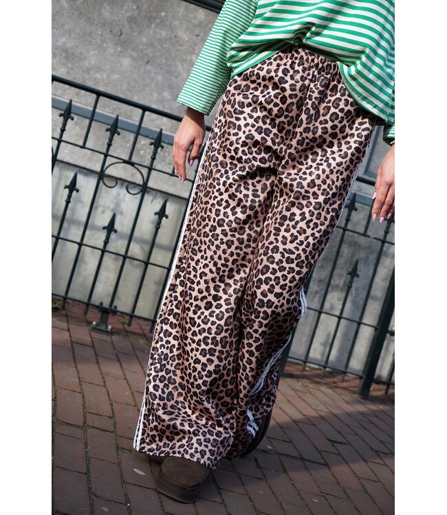 LEOPARD BROEK NOA WIT