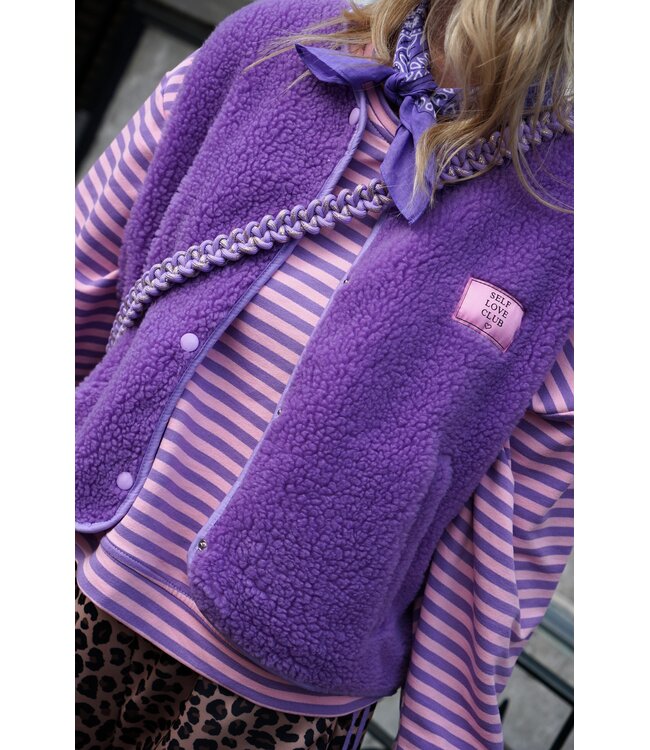 TEDDY GILET SELF LOVE CLUB PAARS