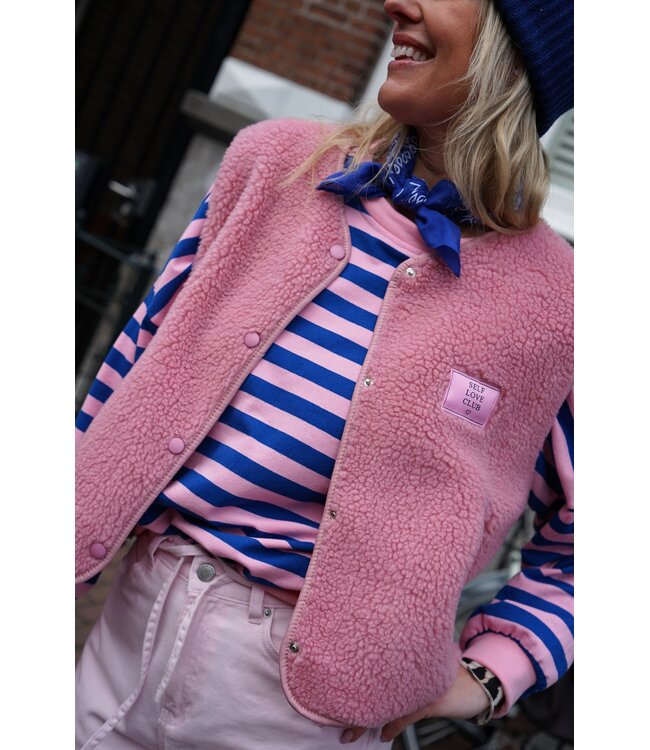 TEDDY GILET SELF LOVE CLUB OUDROZE