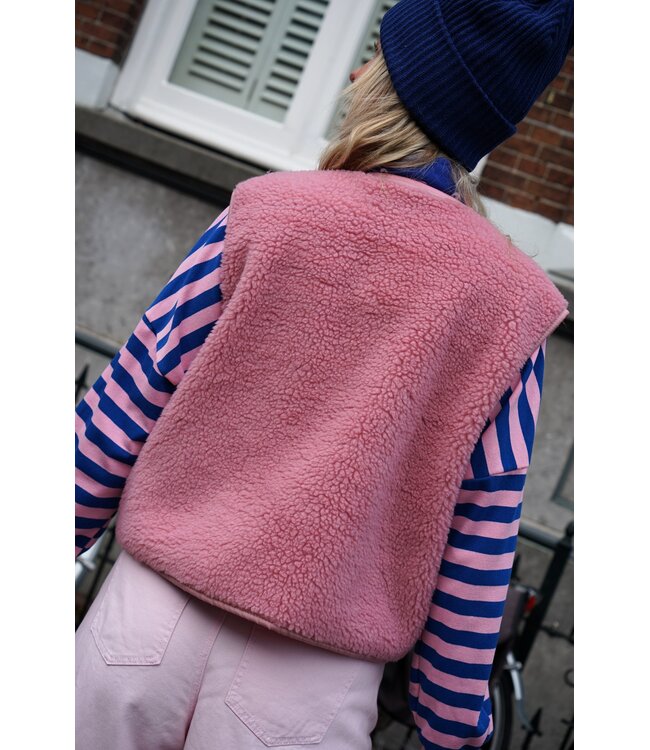 TEDDY GILET SELF LOVE CLUB OUDROZE