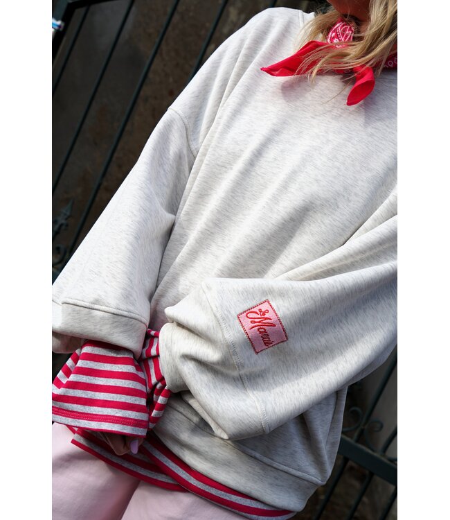 SWEATER MARAIS GRIJS