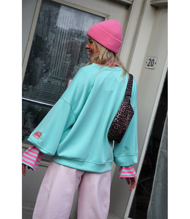 SWEATER MARAIS BLAUW