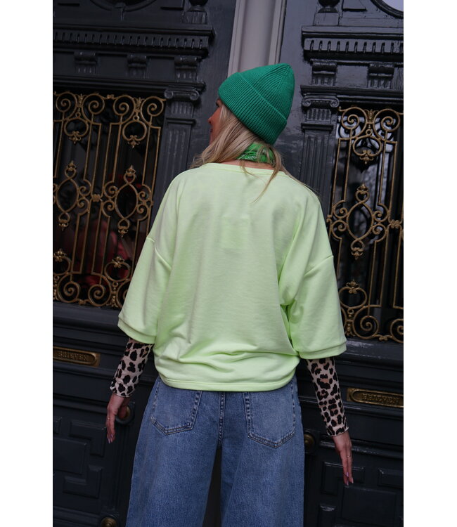 TOP LA DOLCE VITA GROEN