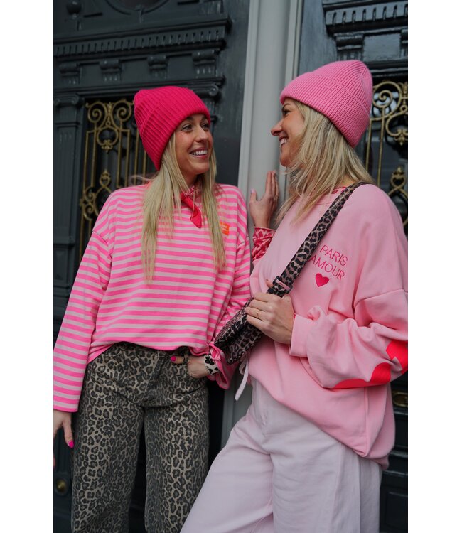 SWEATER PARIS AMOUR ROZE